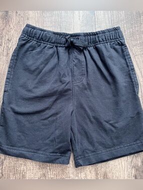 Tommy Bahama Boys Size Medium (7/8) Black Drawstring Knit Shorts w/ Pockets